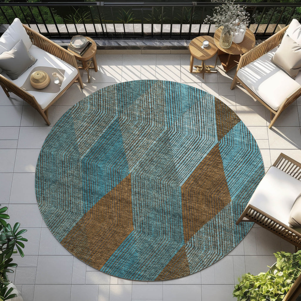 addison chantille acn962 teal rug