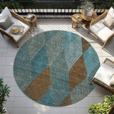 addison chantille acn962 teal rug