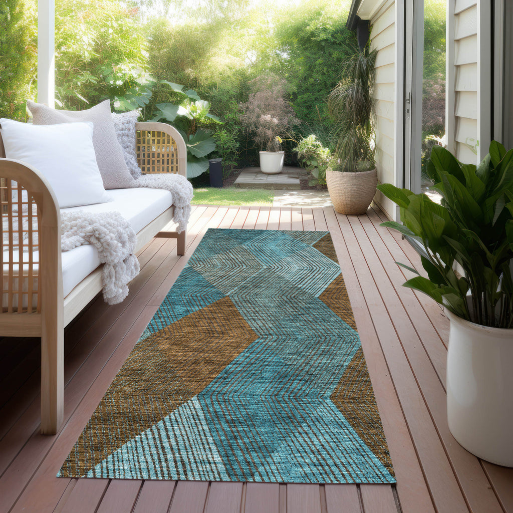 addison chantille acn962 teal rug