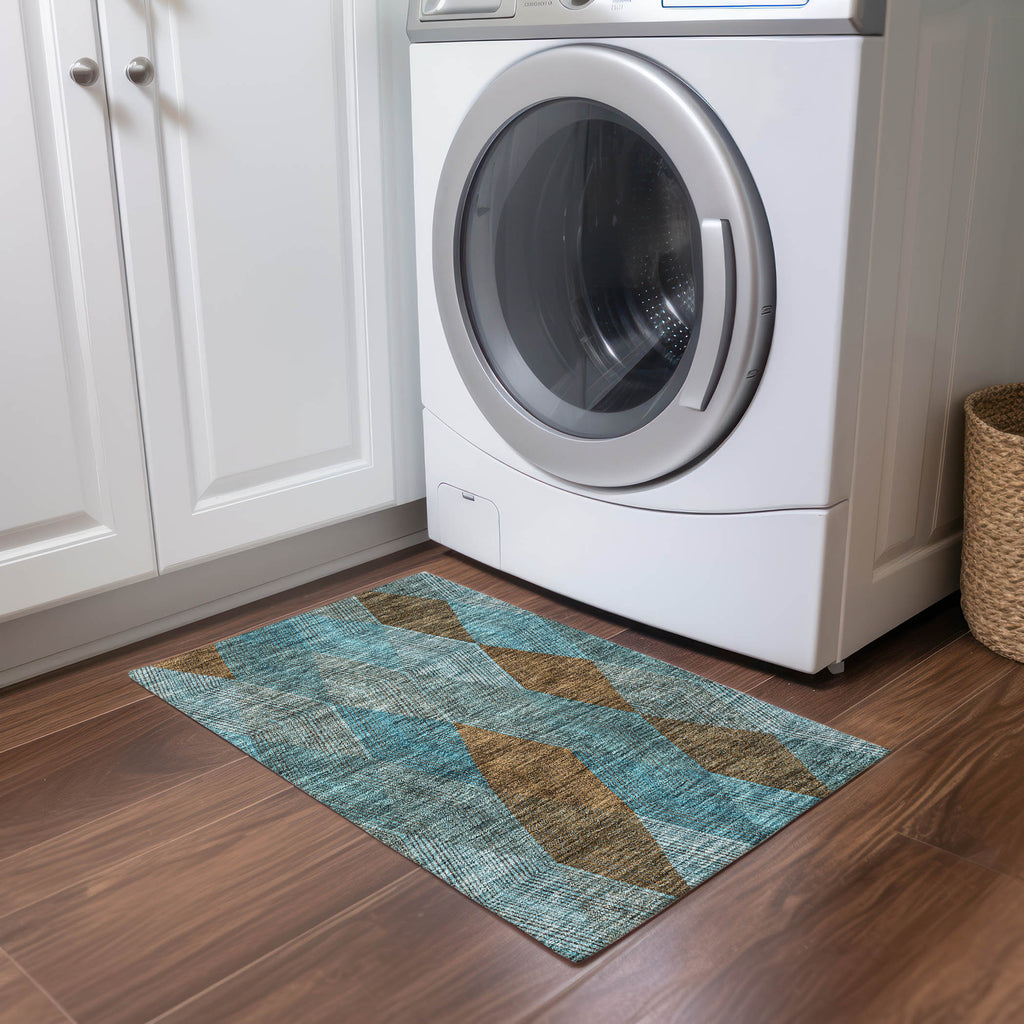 addison chantille acn962 teal rug