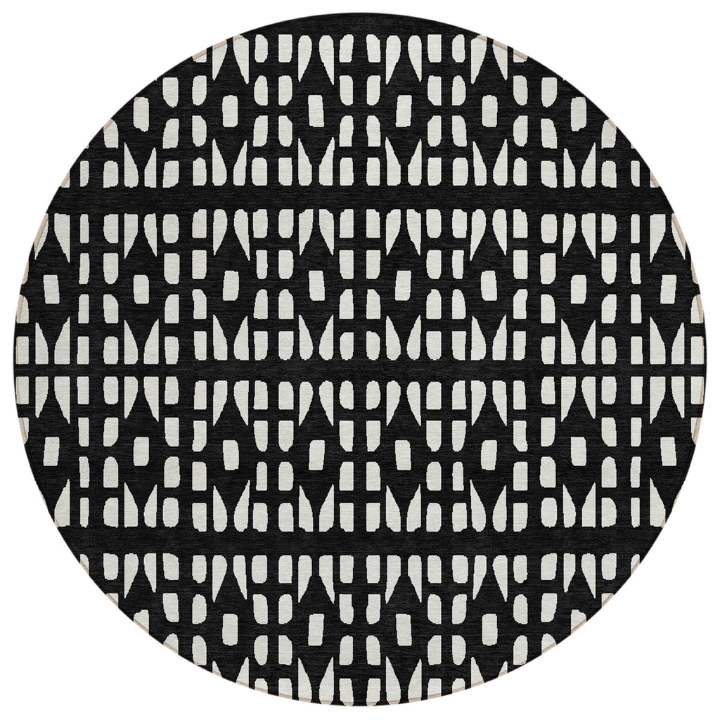 addison chantille acn963 black rug