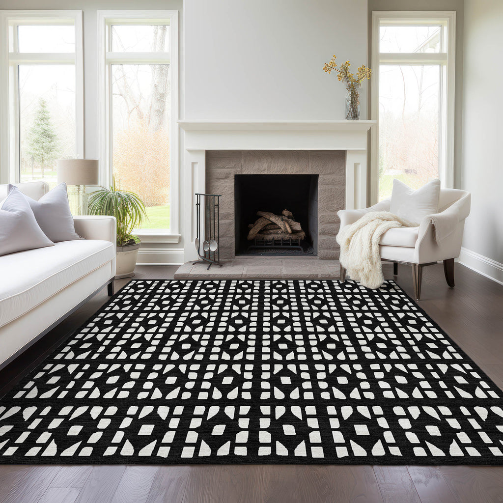 addison chantille acn963 black rug