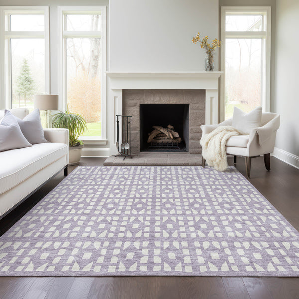 addison chantille acn963 lavender rug