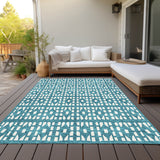 addison chantille acn963 teal rug
