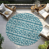 addison chantille acn963 teal rug