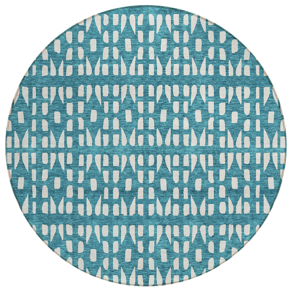 addison chantille acn963 teal rug