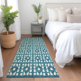 addison chantille acn963 teal rug