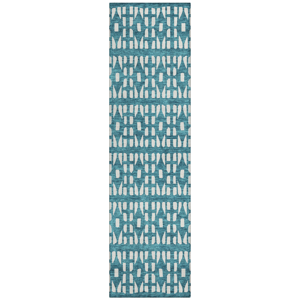 addison chantille acn963 teal rug