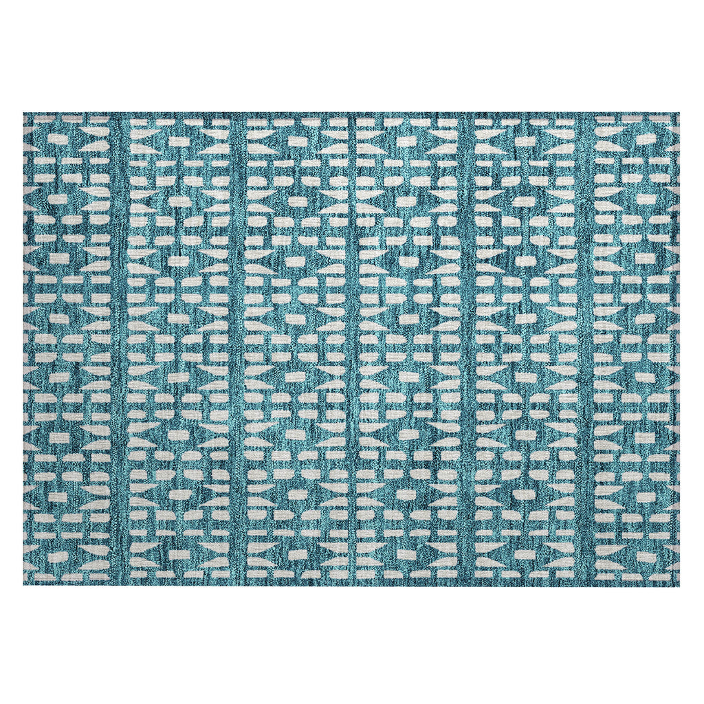 addison chantille acn963 teal rug