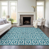 addison chantille acn963 teal rug
