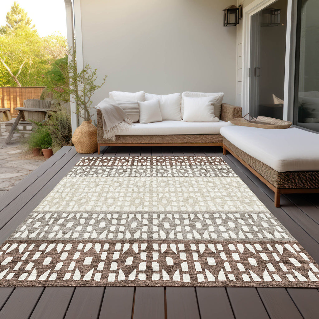addison chantille acn964 chocolate rug
