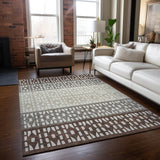 addison chantille acn964 chocolate rug
