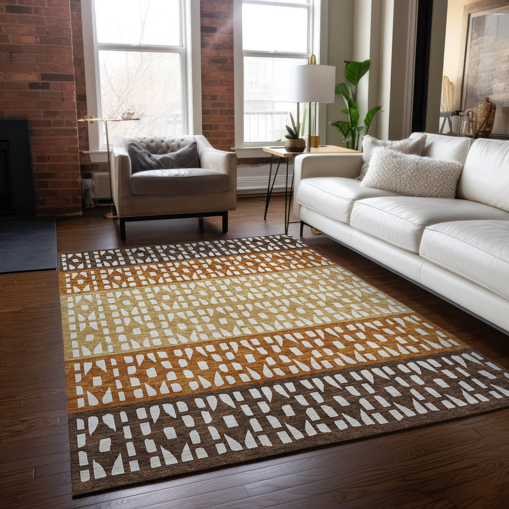 addison chantille acn964 coffee rug