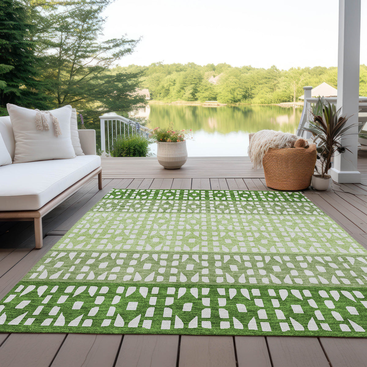 addison chantille acn964 green rug