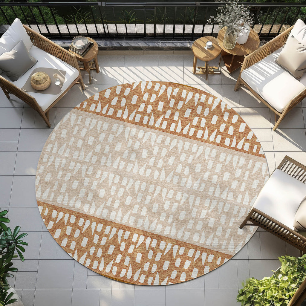 addison chantille acn964 paprika rug