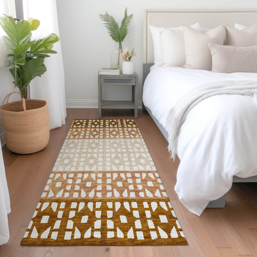 addison chantille acn964 paprika rug