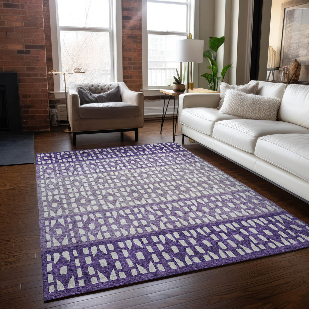 addison chantille acn964 purple rug
