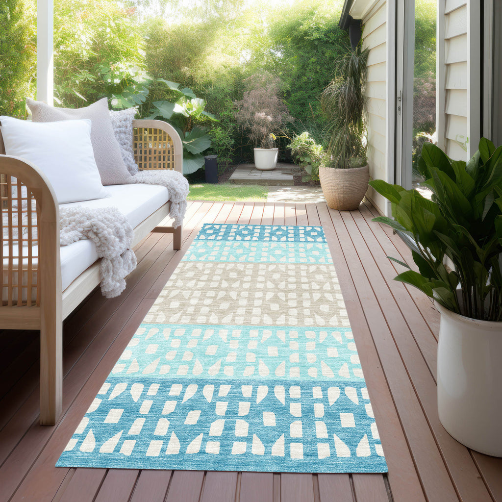 addison chantille acn964 teal rug