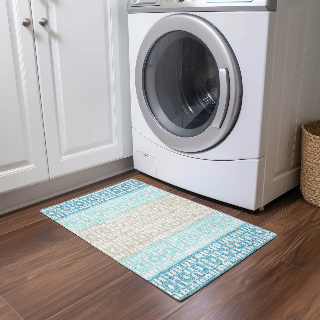 addison chantille acn964 teal rug