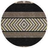 addison chantille acn965 black rug