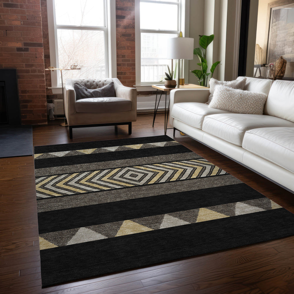 addison chantille acn965 black rug