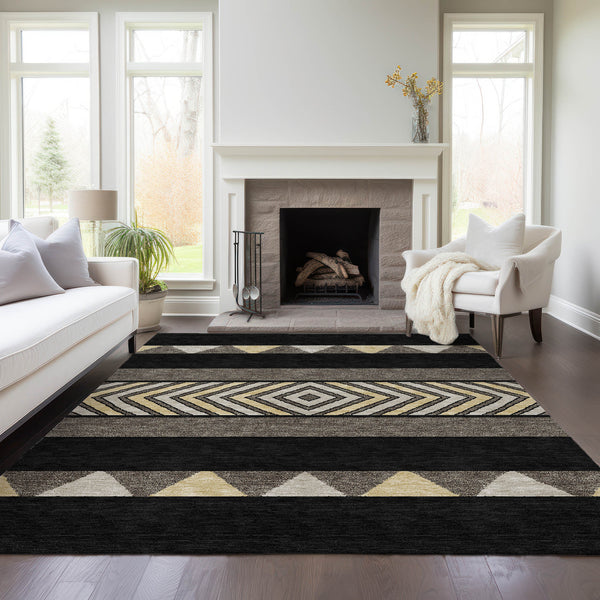 addison chantille acn965 black rug