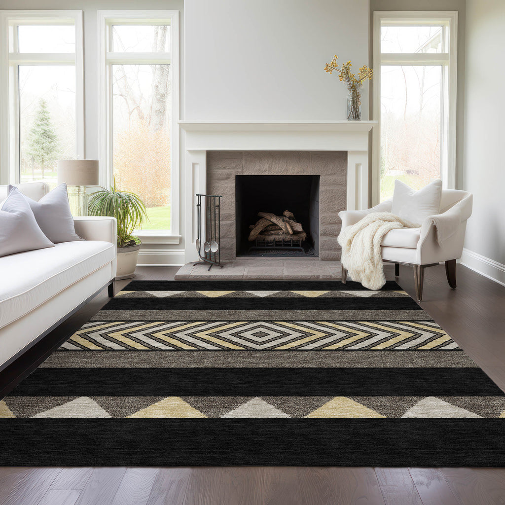 addison chantille acn965 black rug