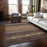 addison chantille acn965 brown rug
