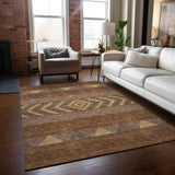 addison chantille acn965 paprika rug