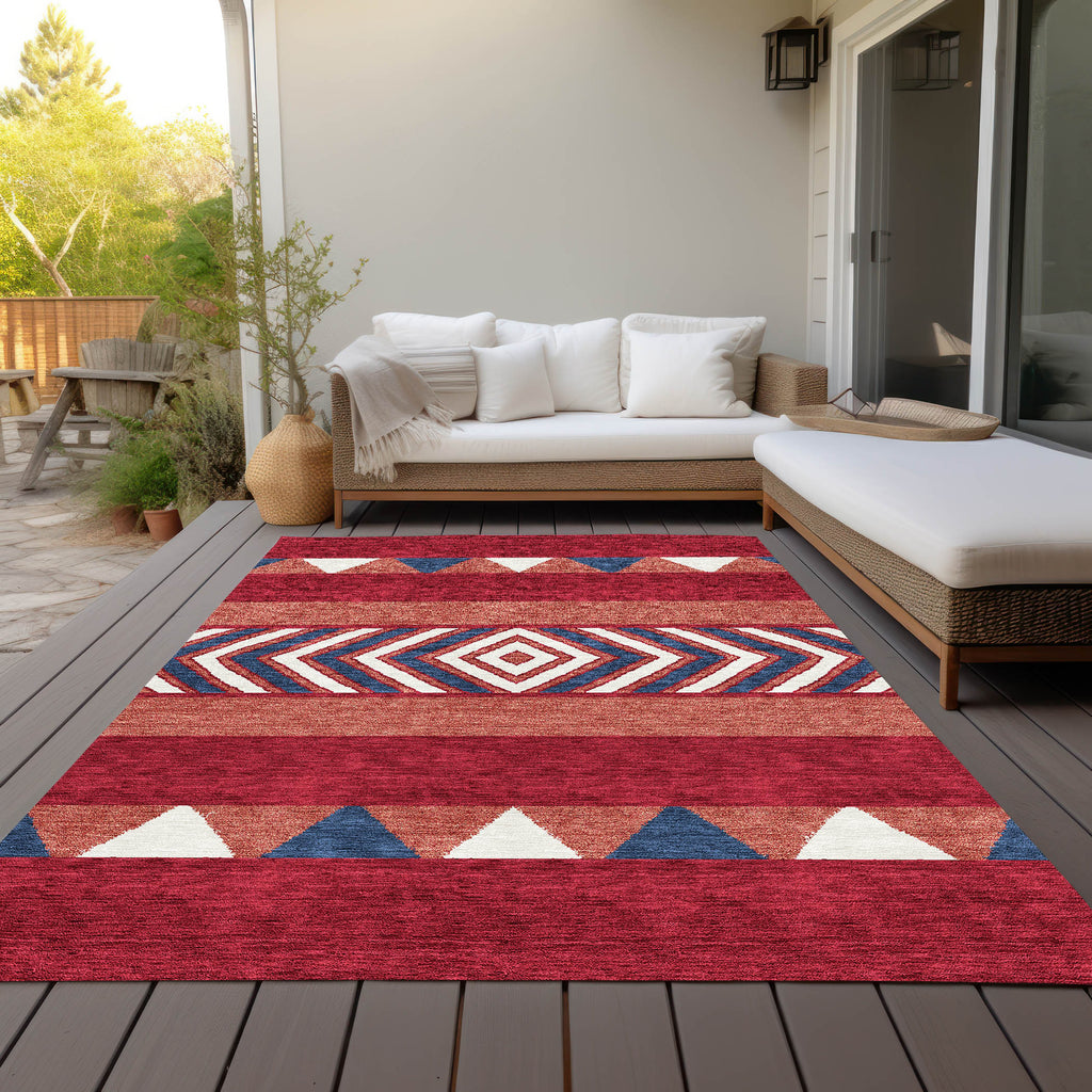 addison chantille acn965 red rug