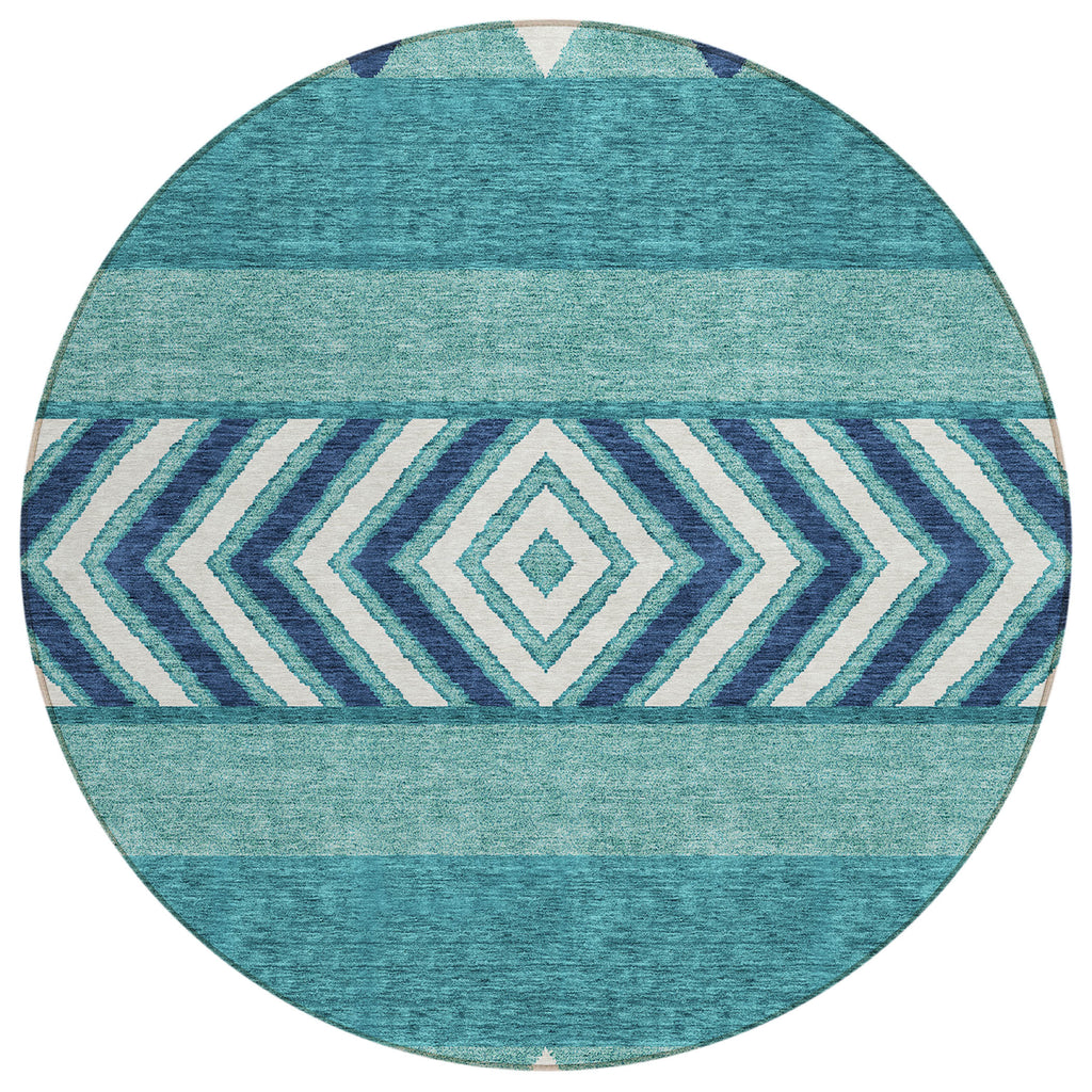 addison chantille acn965 teal rug