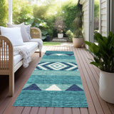 addison chantille acn965 teal rug