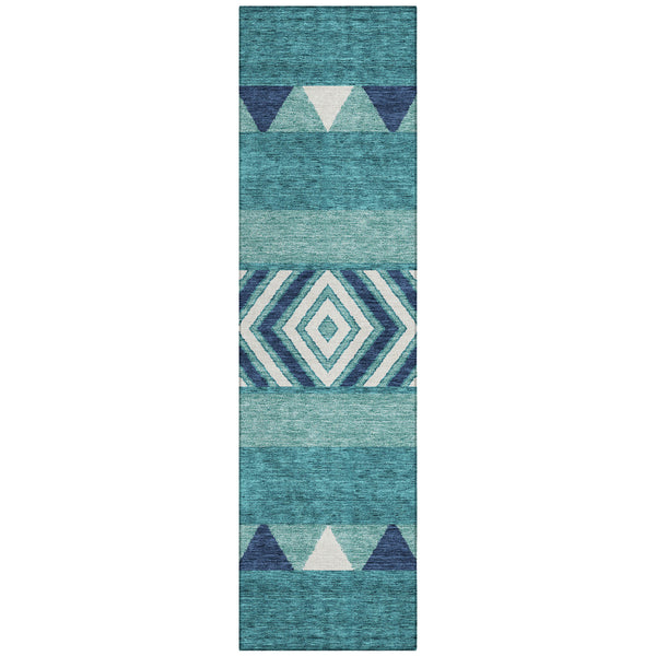 addison chantille acn965 teal rug