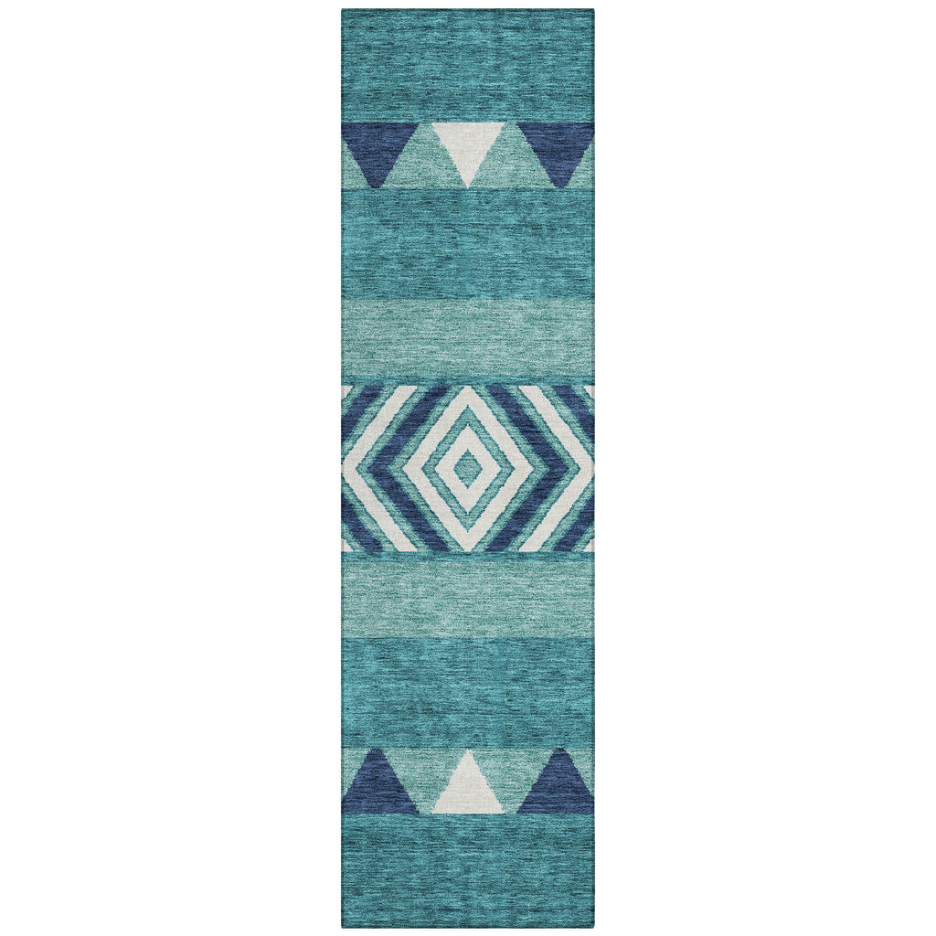 addison chantille acn965 teal rug