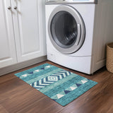 addison chantille acn965 teal rug