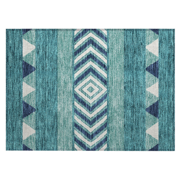 addison chantille acn965 teal rug