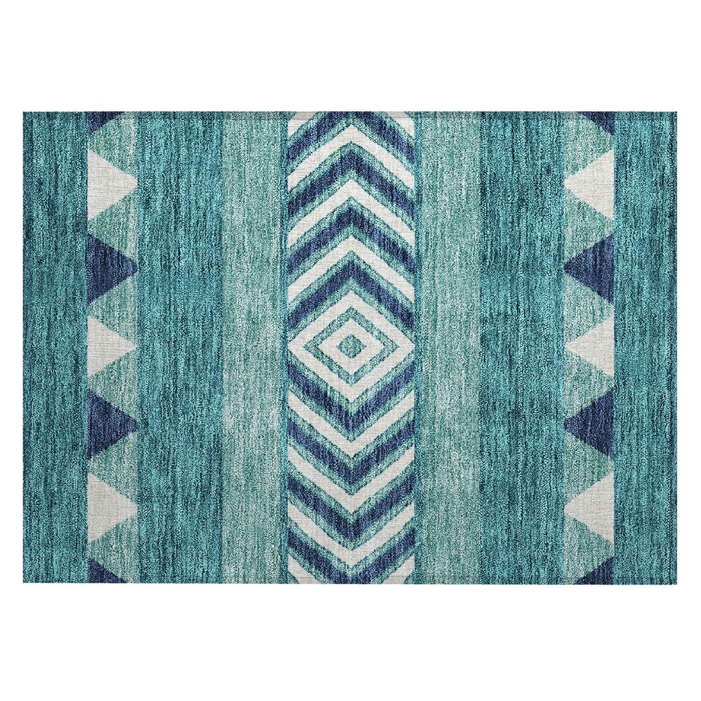 addison chantille acn965 teal rug