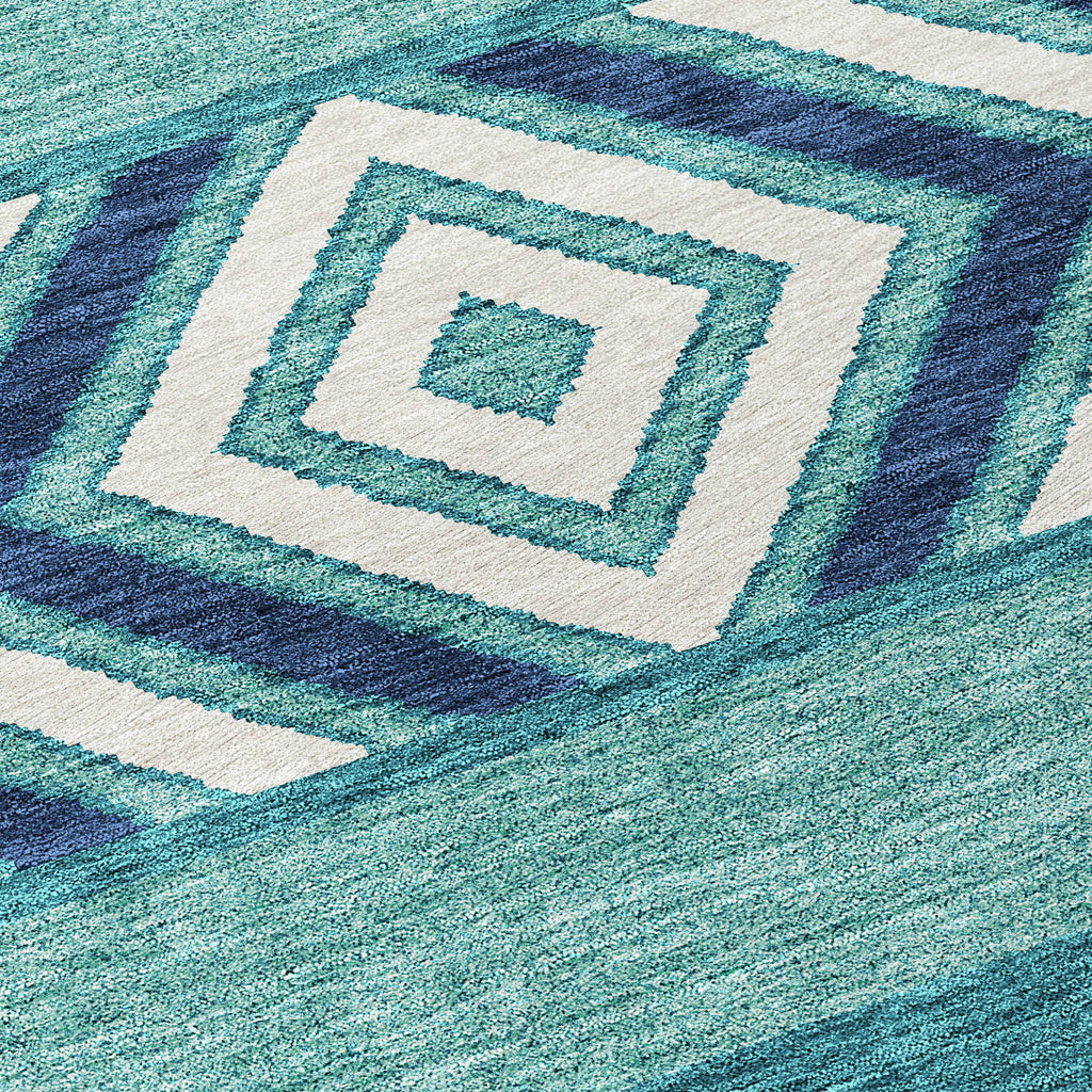 addison chantille acn965 teal rug
