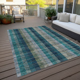 addison chantille acn966 teal rug