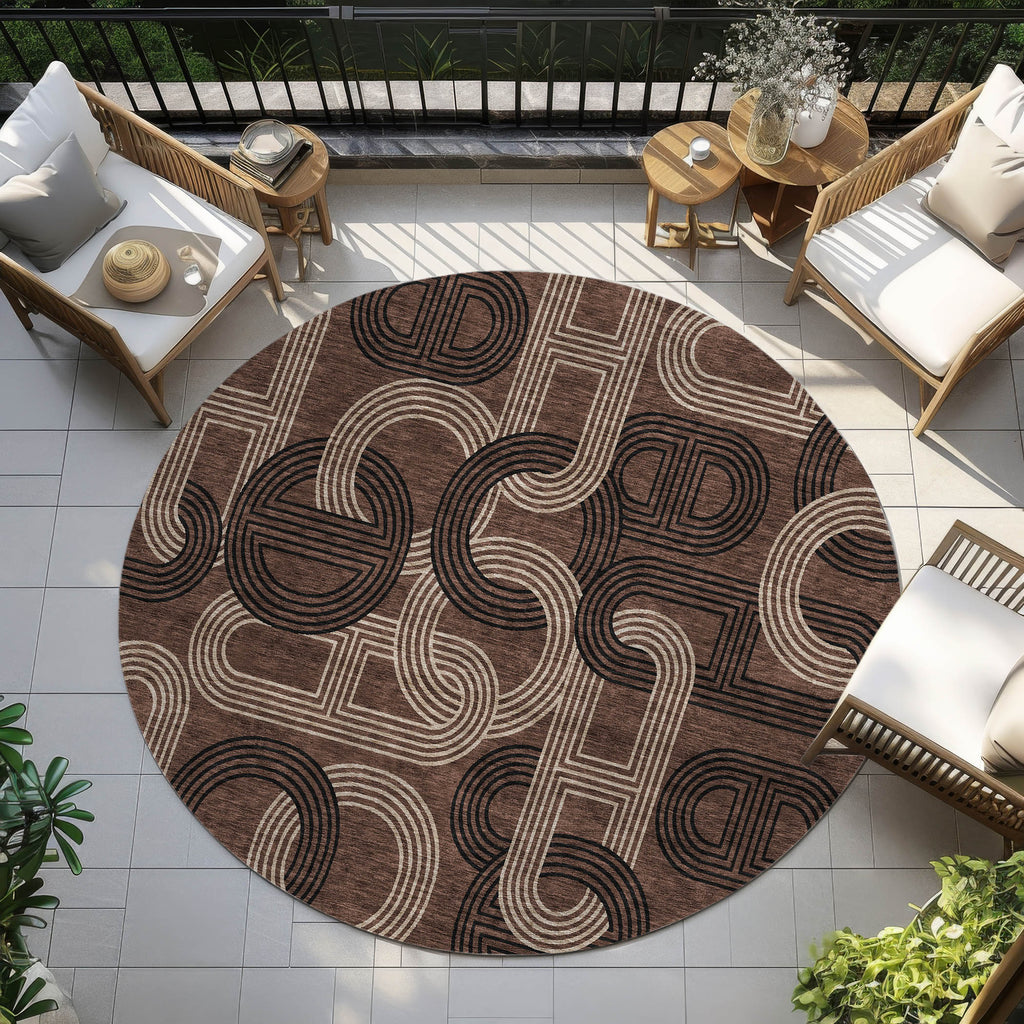 addison chantille acn967 chocolate rug
