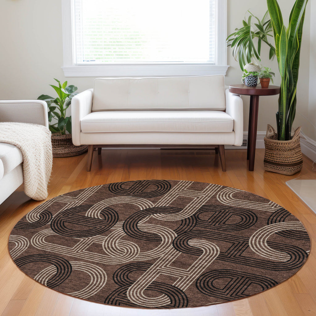 addison chantille acn967 chocolate rug