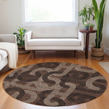 addison chantille acn967 chocolate rug