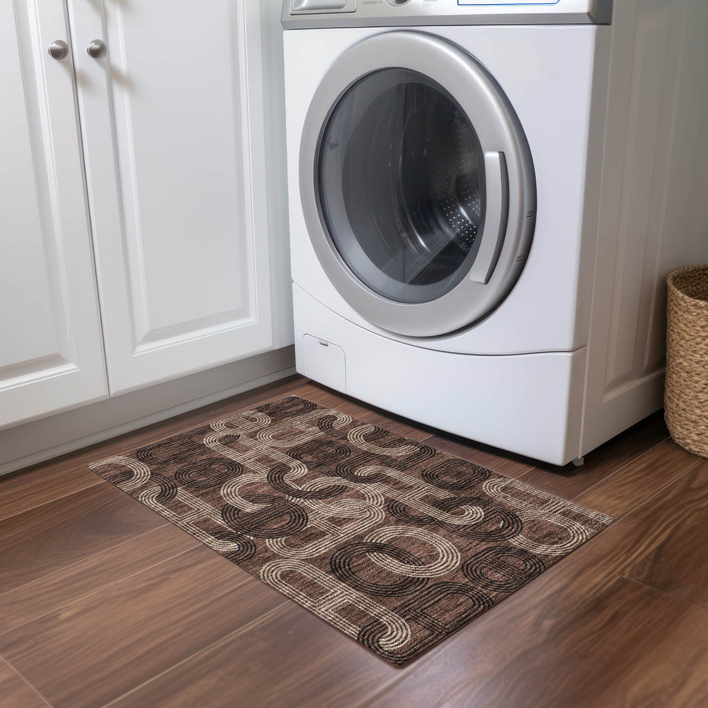 addison chantille acn967 chocolate rug