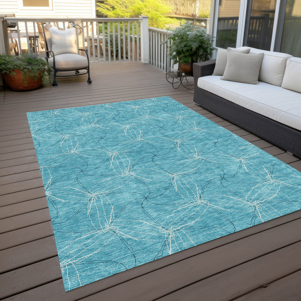 addison chantille acn968 aqua rug