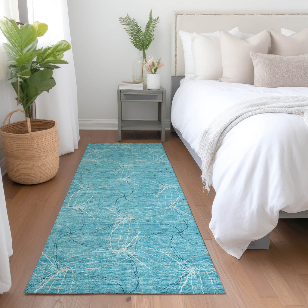 addison chantille acn968 aqua rug