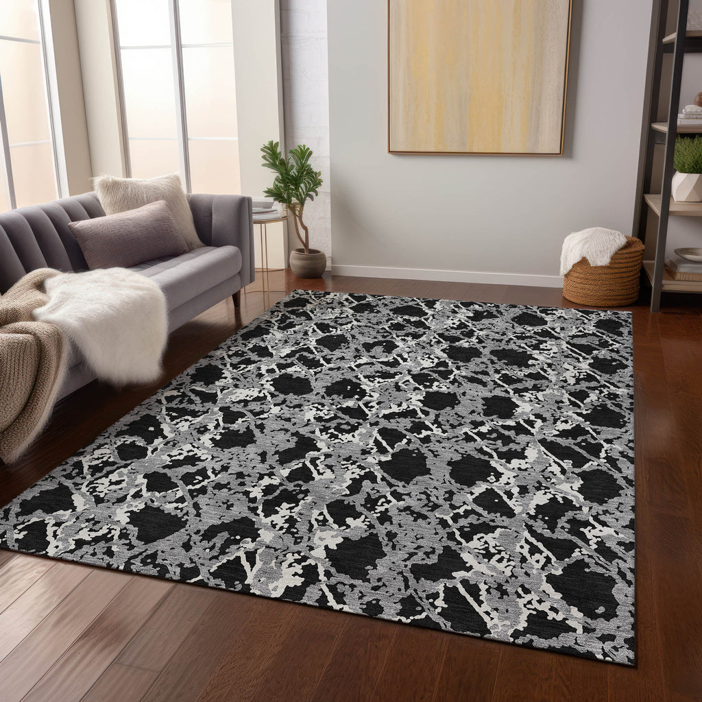 addison chantille acn969 black rug