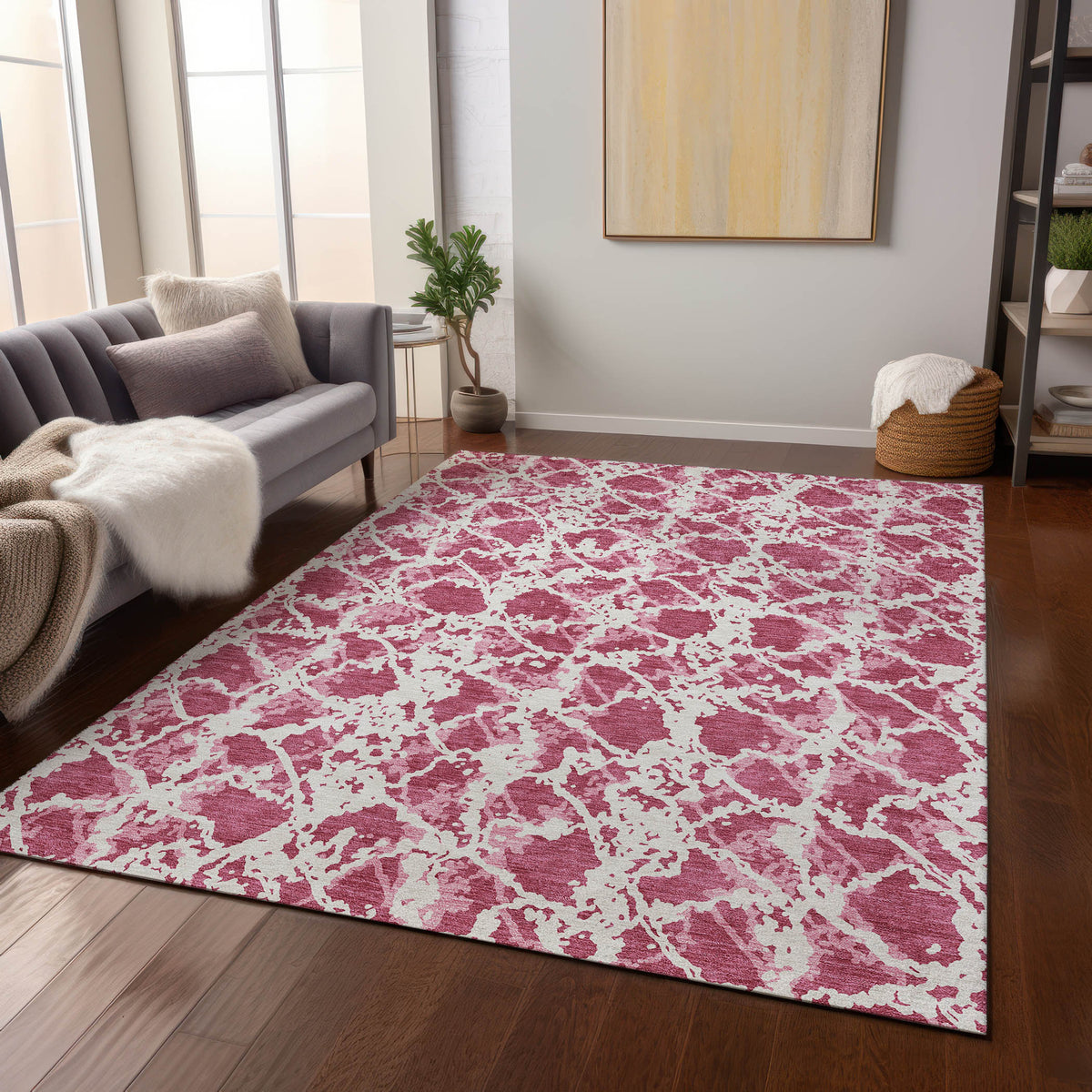 addison chantille acn969 blush rug