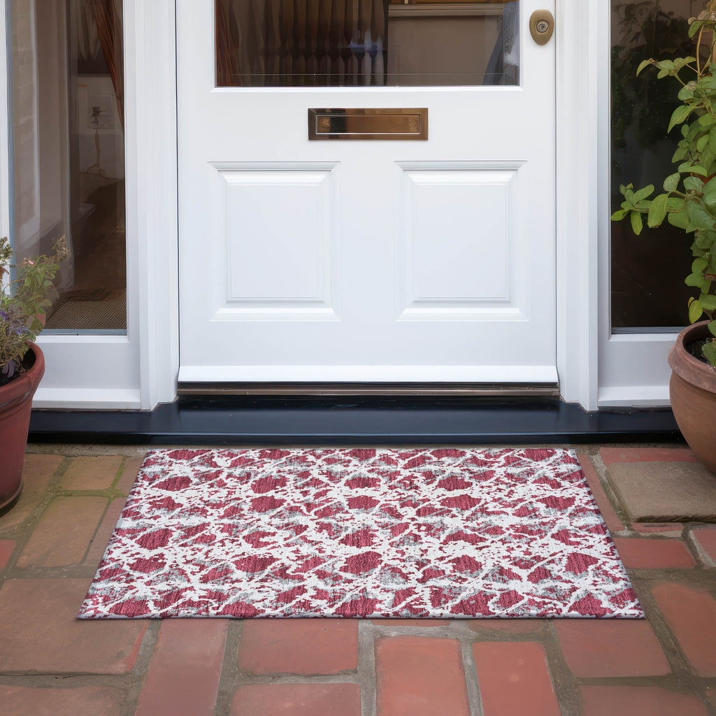 addison chantille acn969 burgundy rug