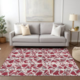 addison chantille acn969 burgundy rug
