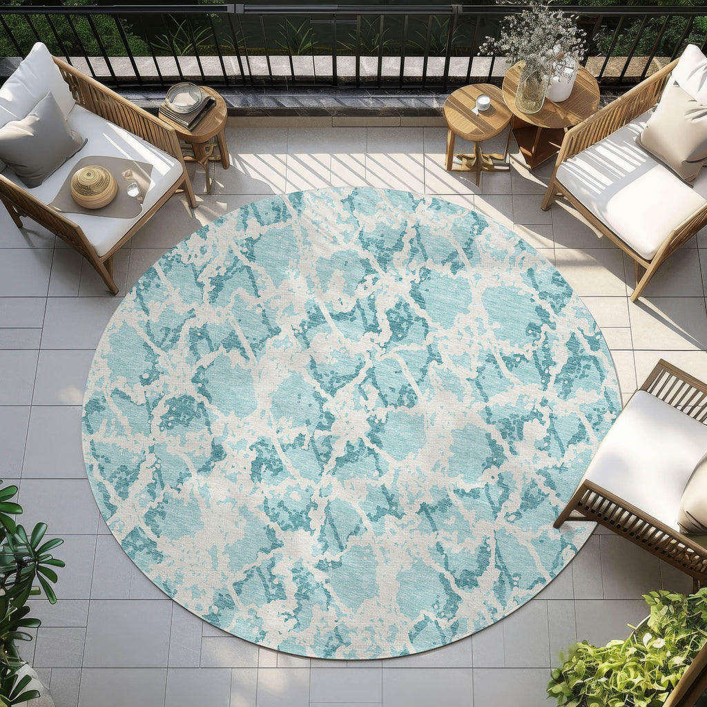 addison chantille acn969 teal rug